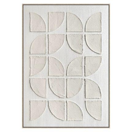 Living Room Mural Sofa Background Wall 2025 New Style Minimalist Hanging Painting, Light Luxury High-End Geometric Foyer Decorative Art